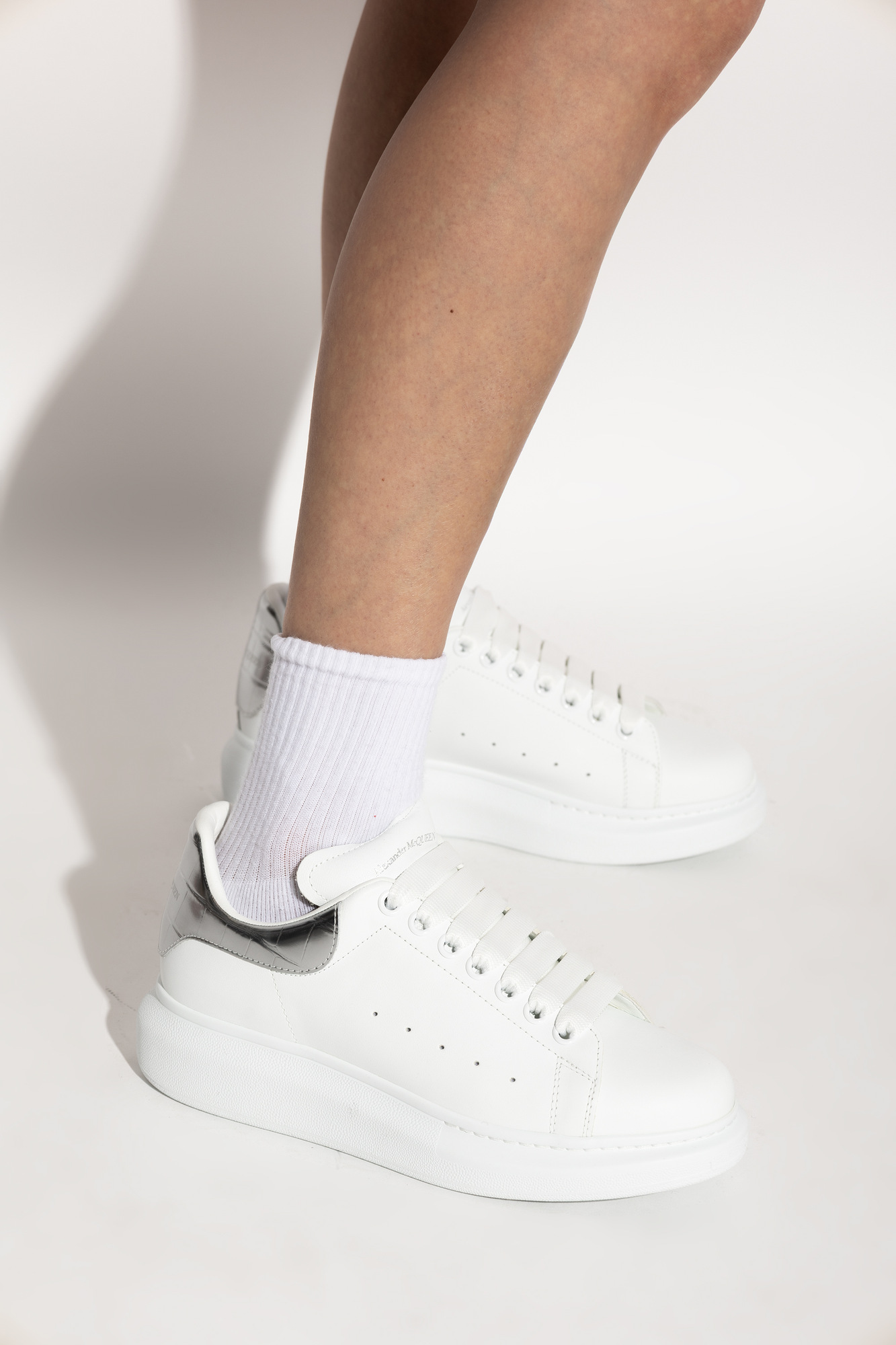 Alexander McQueen Leather sports shoes | Men's | Vitkac